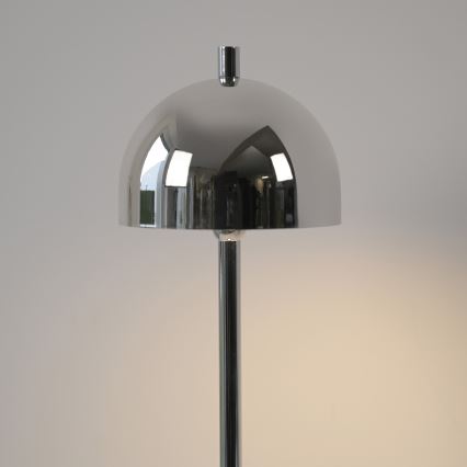 Schöner Wohnen 19245-17 - Lámpara de pie exterior recargable con control táctil y regulable BELLIS LED/2,5W/5V 2600 mAh IP54 cromo brillante