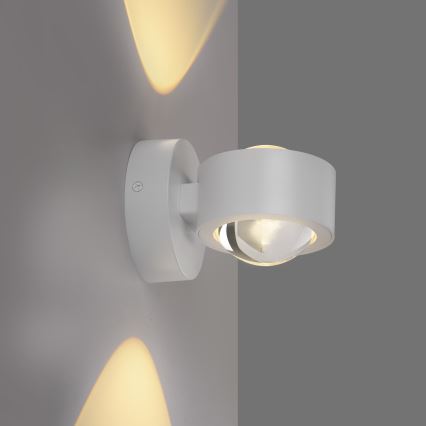 Schöner Wohnen 19331-16 - Aplique de pared LED CHIA 2xLED/2W/230V blanco