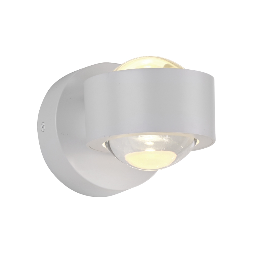 Schöner Wohnen 19331-16 - Aplique de pared LED CHIA 2xLED/2W/230V blanco