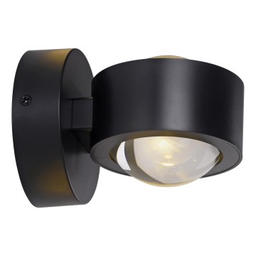 Schöner Wohnen 19331-18 - Aplique de pared LED CHIA 2xLED/2W/230V negro