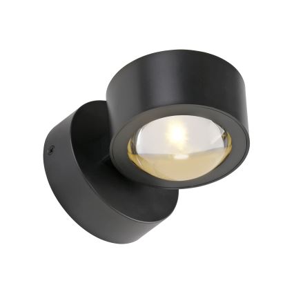 Schöner Wohnen 19331-18 - Aplique de pared LED CHIA 2xLED/2W/230V negro