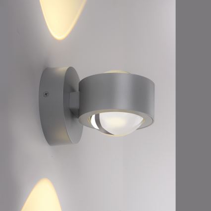 Schöner Wohnen 19331-21 - Aplique LED de pared CHIA 2xLED/2W/230V antracita