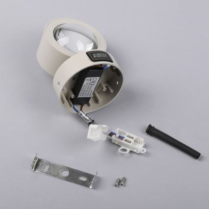 Schöner Wohnen 19331-39 - Aplique de pared LED CHIA 2xLED/2W/230V gris