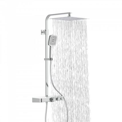 Schütte 60530 - Set de ducha con grifo termostático OCEAN, acabado en cromo brillante