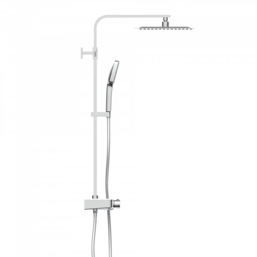 Schütte 60530 - Set de ducha con grifo termostático OCEAN, acabado en cromo brillante
