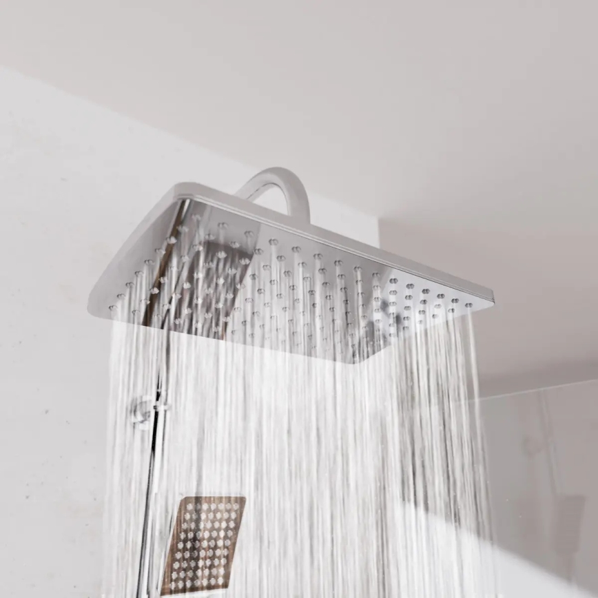 Schütte 60660 - Conjunto de ducha MALLORCA cromo brillante