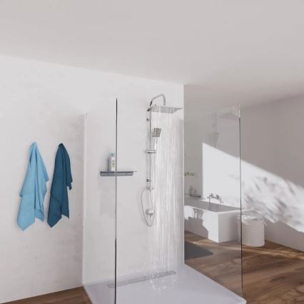 Schütte 60660 - Conjunto de ducha MALLORCA cromo brillante