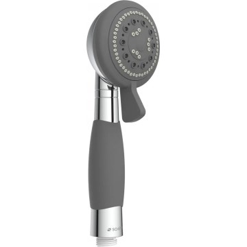 Schütte 60971 - Ducha de mano VITAL cromado brillante/gris