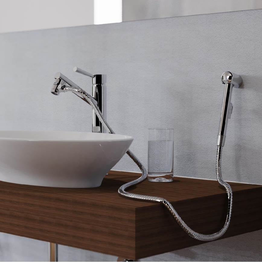 Schütte 78016 - Rociador para lavabo cromado brillante
