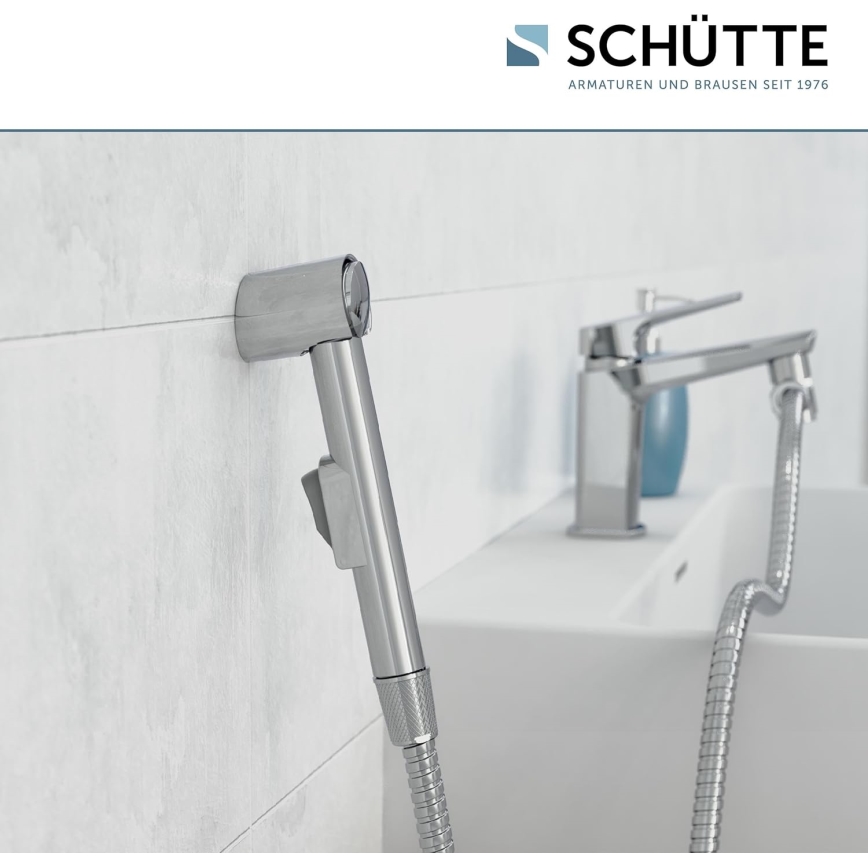 Schütte 78016 - Rociador para lavabo cromado brillante