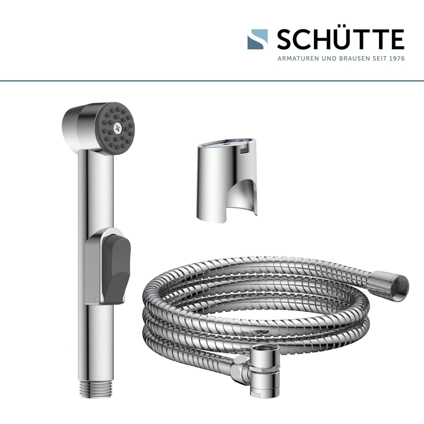 Schütte 78016 - Rociador para lavabo cromado brillante