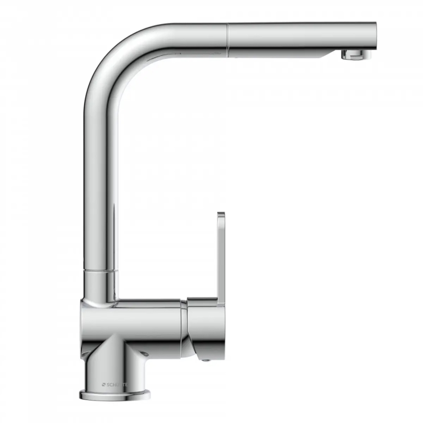 Schütte 79700 - Grifo de cocina con rociador extraíble LONDON, cromado brillante