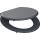 Schütte 80104 - Asiento de inodoro SPIRIT Antracita con cierre amortiguado SoftClose, madera MDF