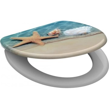 Schütte 82196 - Asiento de inodoro BEACH SoftClose de duroplástico