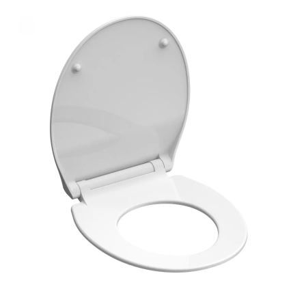 Schütte 82700 - Asiento de inodoro SLIM WHITE SoftClose de duroplástico
