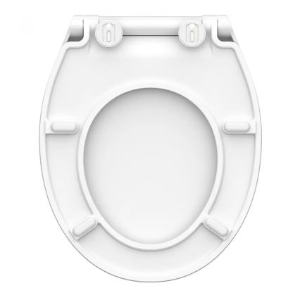 Schütte 82700 - Asiento de inodoro SLIM WHITE SoftClose de duroplástico