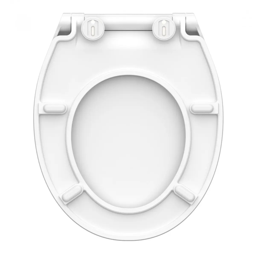 Schütte 82700 - Asiento de inodoro SLIM WHITE SoftClose de duroplástico