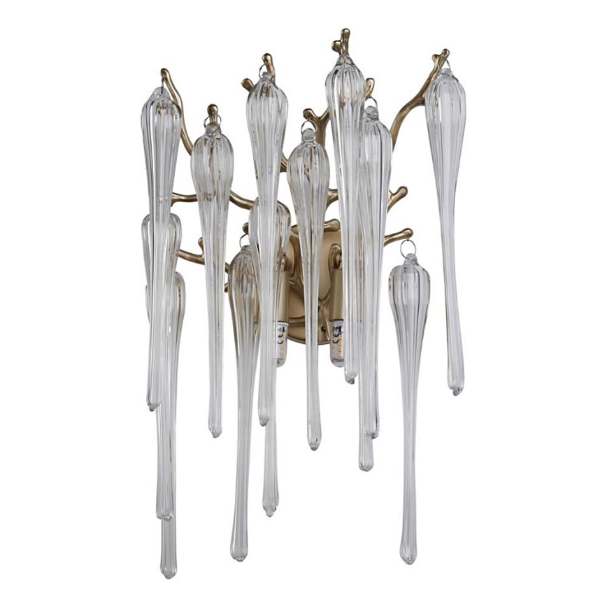 Searchlight - Aplique de pared HERITAGE 2xG9/33W/230V