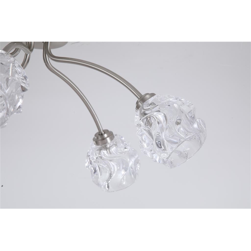 Searchlight - Lámpara de techo ASTRAL de superficie 5xG9/33W/230V cromo mate