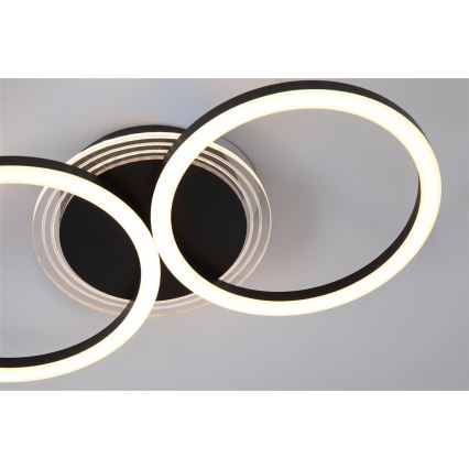 Searchlight - Lámpara de techo LED regulable CONTOUR LED/24W/230V 3000K