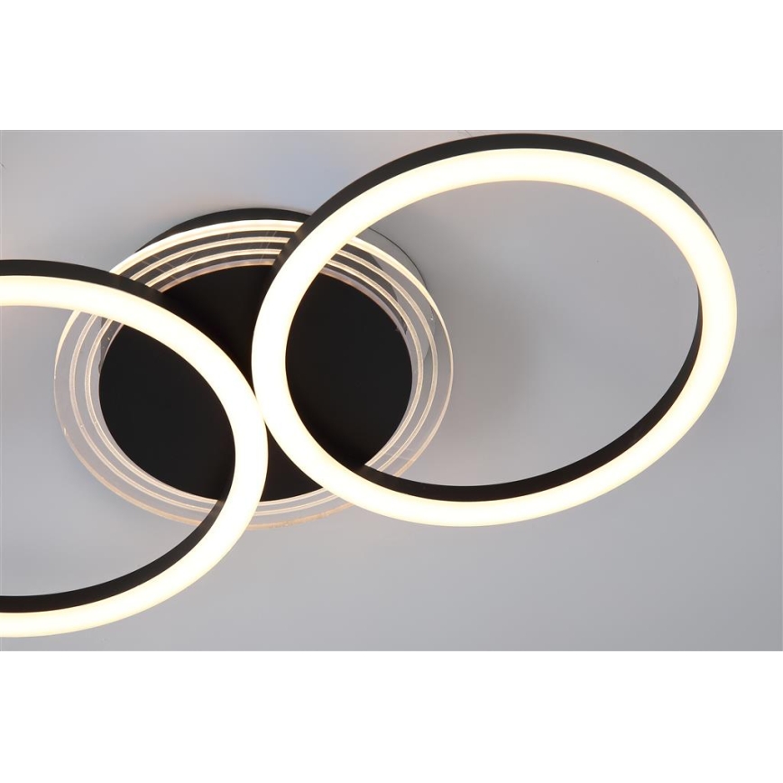 Searchlight - Lámpara de techo LED regulable CONTOUR LED/24W/230V 3000K