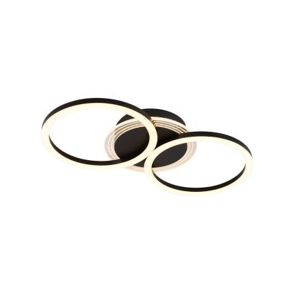 Searchlight - Lámpara de techo LED regulable CONTOUR LED/24W/230V 3000K