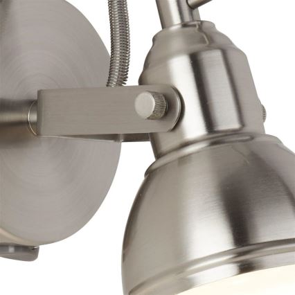 Searchlight - Foco de pared FOCUS 1xGU10/50W/230V cromo mate
