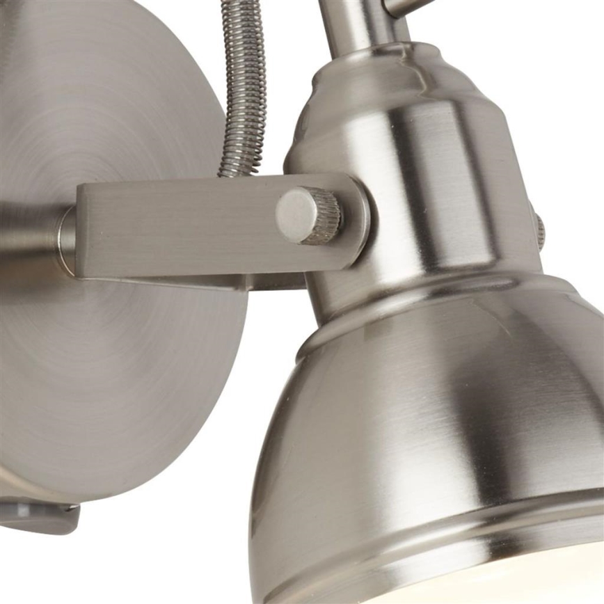 Searchlight - Foco de pared FOCUS 1xGU10/50W/230V cromo mate