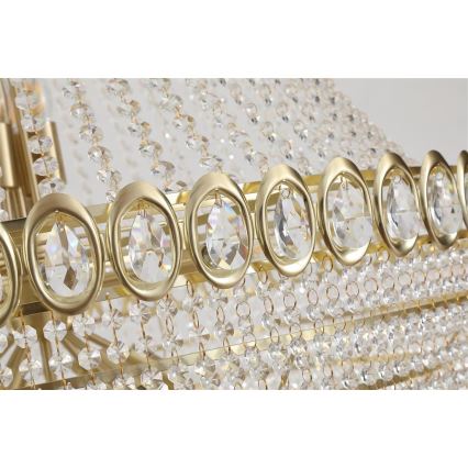 Searchlight - Lámpara de araña con cadena LOUIS PHILLIPE, 28 x E14 / 60 W / 230 V