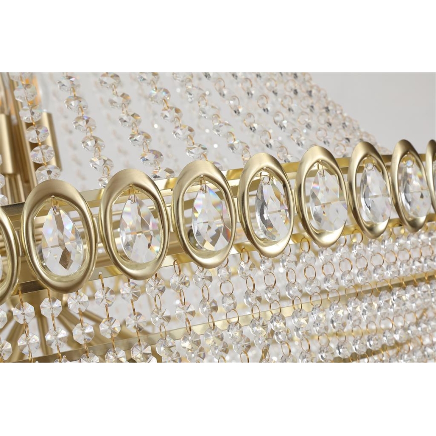 Searchlight - Lámpara de araña con cadena LOUIS PHILLIPE, 28 x E14 / 60 W / 230 V