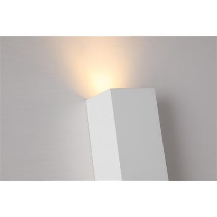 Searchlight - Aplique de pared DON 2xGU10/10W/230V blanco