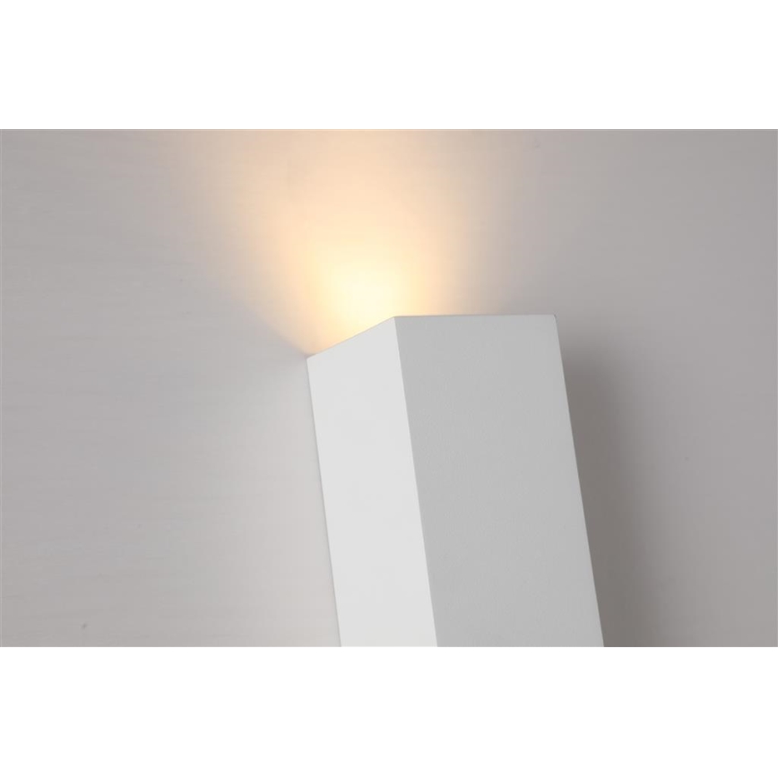 Searchlight - Aplique de pared DON 2xGU10/10W/230V blanco