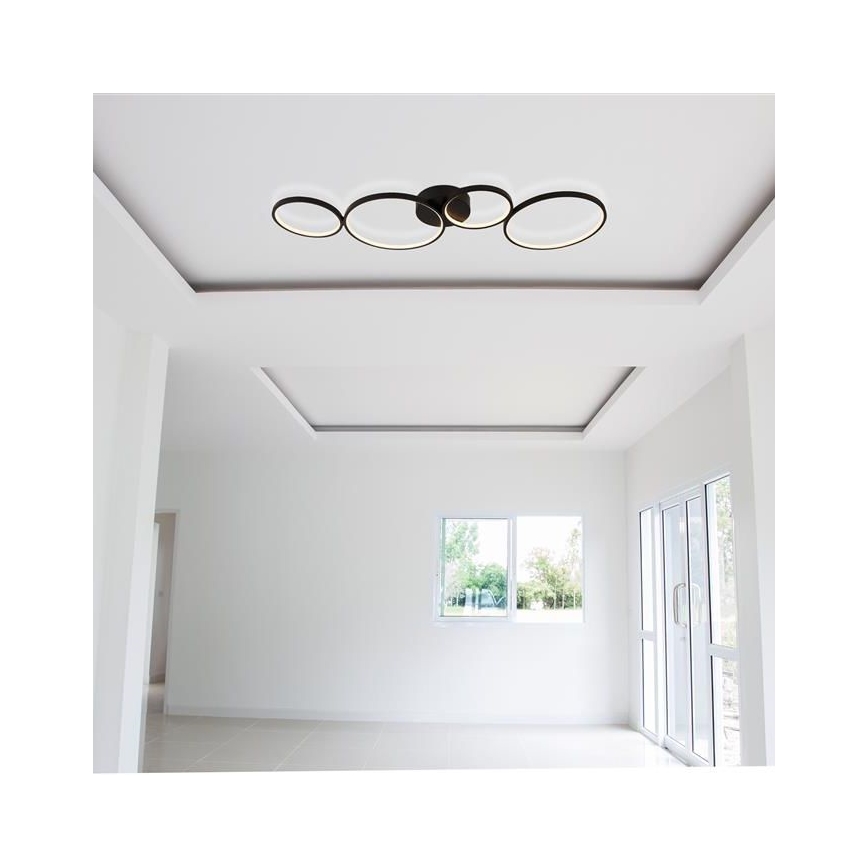 Searchlight - Lámpara de techo LED CIRQUE 4xLED/34W/230V
