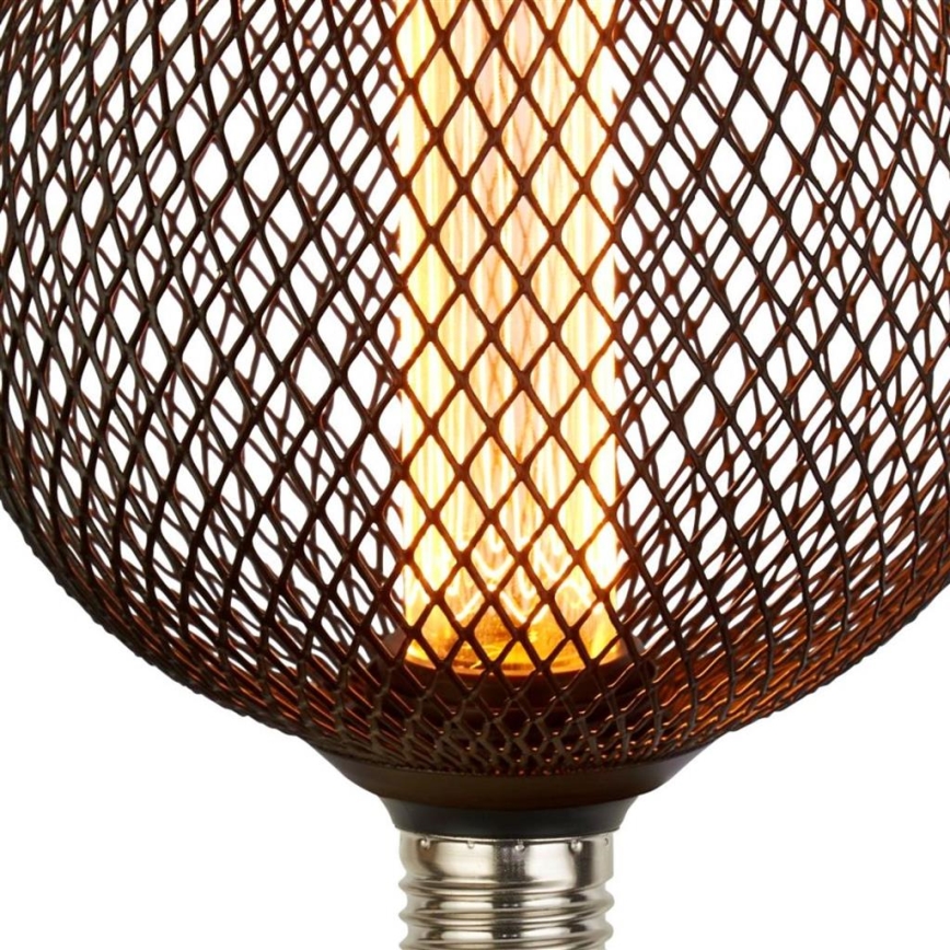 Searchlight  - Bombilla decorativa LED regulable WIRE MESH E27/4,5W/230V 2700K