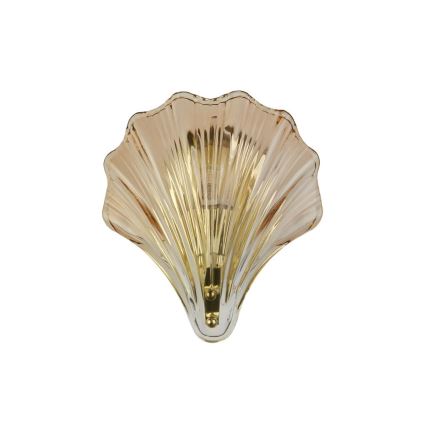 Searchlight - Aplique de pared SHELL 1xG9/7W/230V acabado ahumado