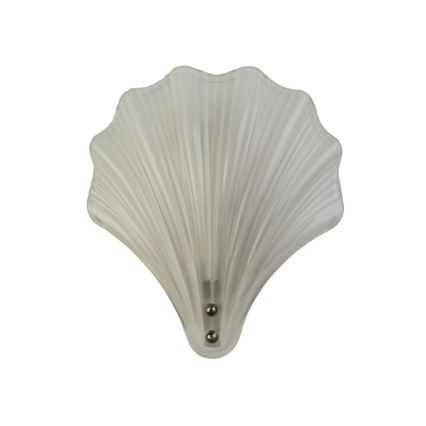 Searchlight - Aplique de pared SHELL 1xG9/7W/230V blanco
