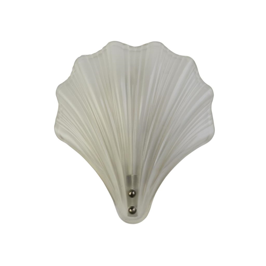 Searchlight - Aplique de pared SHELL 1xG9/7W/230V blanco
