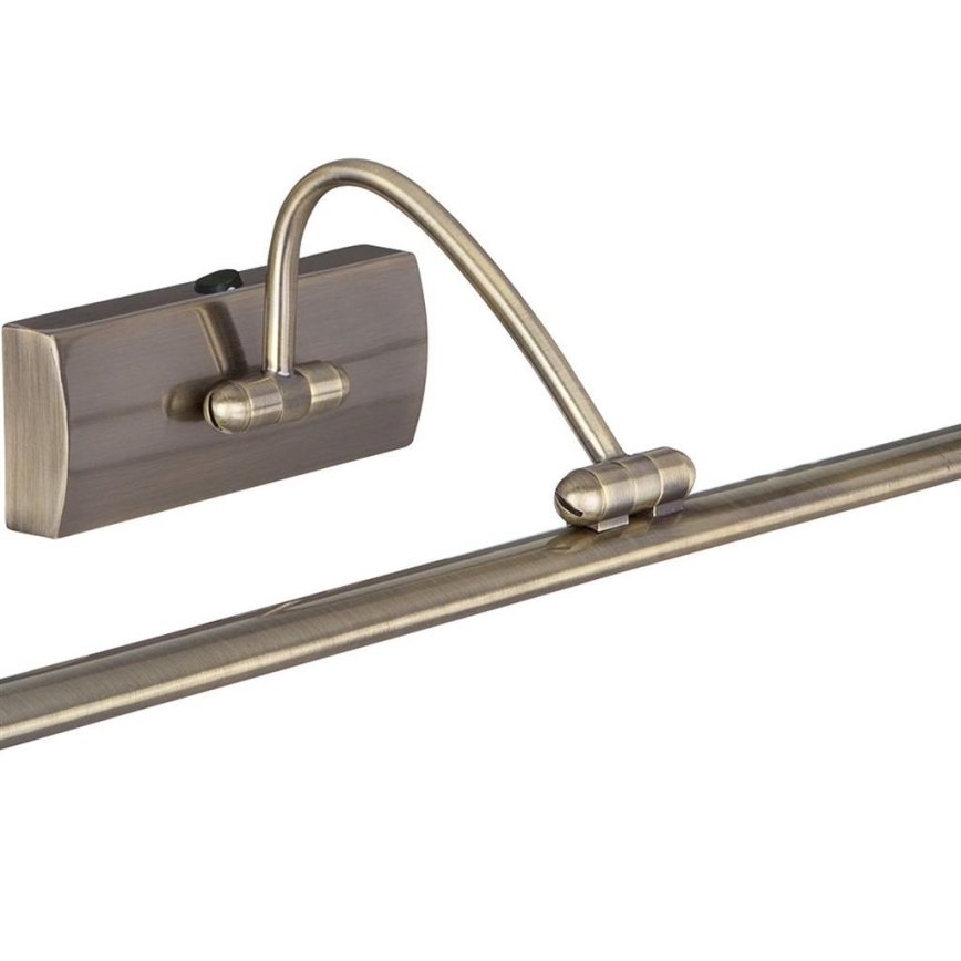 Searchlight - Lámpara LED de cuadro LED/3W/230V latón