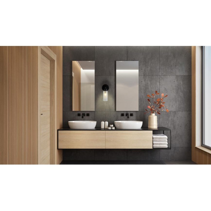 Searchlight - Aplique de pared IMPERIAL 1xG9/7W/230V negro