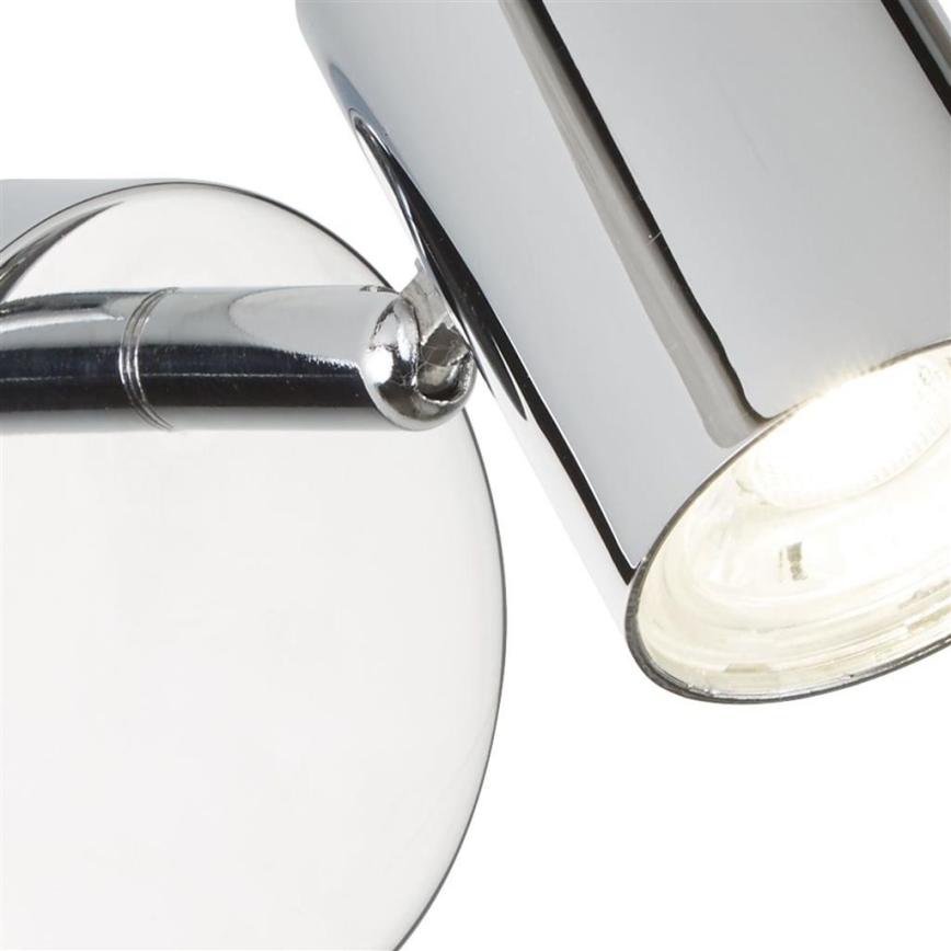 Searchlight - Foco LED de pared ROLLO 1xLED/4W/230V cromo brillante