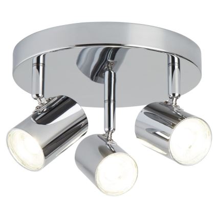 Searchlight - Foco LED ROLLO 3xLED/4W/230V cromo brillante