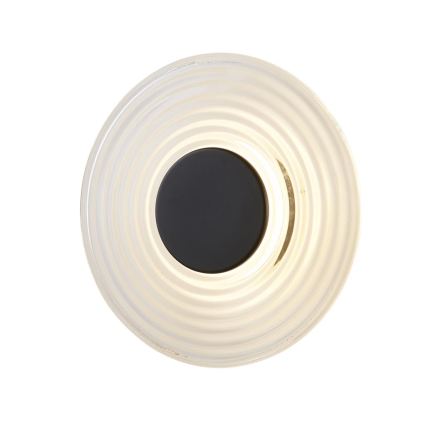 Searchlight - Aplique LED regulable de pared CLEO LED/9,4W/230V negro