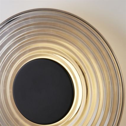 Searchlight - Aplique de pared LED regulable CLEO LED/9,4W/230V acabado ahumado