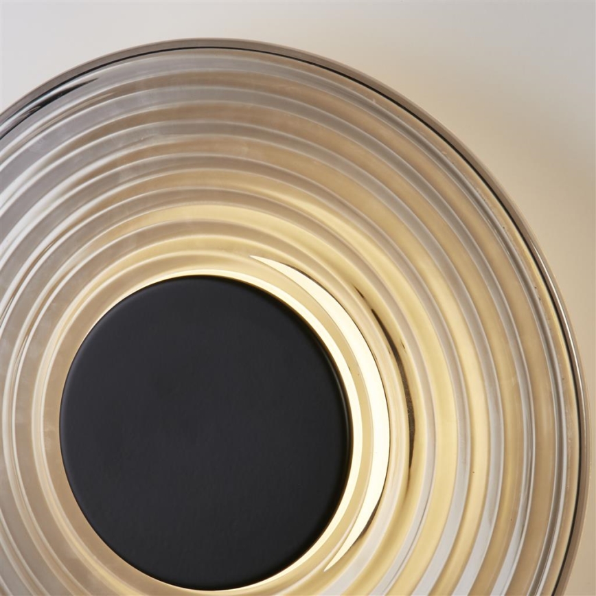 Searchlight - Aplique de pared LED regulable CLEO LED/9,4W/230V acabado ahumado