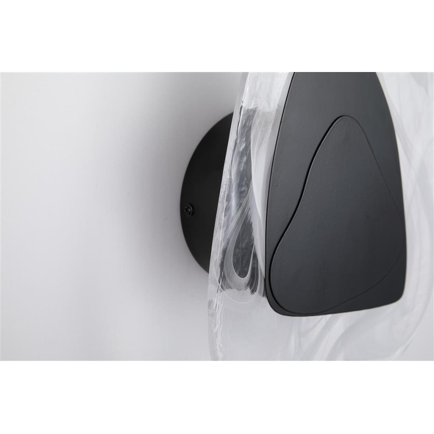 Searchlight - Aplique de pared LED DESTINY LED/8W/230V negro