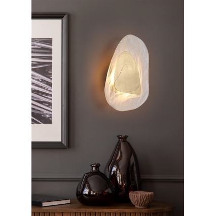 Searchlight - Aplique de pared LED DESTINY LED/8W/230V blanco