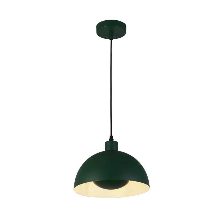 Searchlight - Lámpara colgante MARS con cable 1xE27/60W/230V Ø 40 cm verde