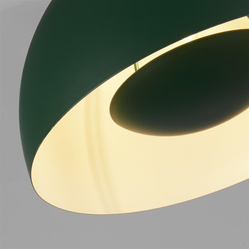 Searchlight - Lámpara colgante MARS con cable 1xE27/60W/230V Ø 40 cm verde
