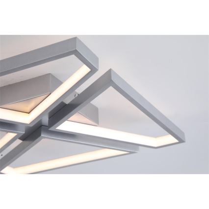 Searchlight - Luminaria de techo regulable LED QUATRO LED/29W/230V 40x40 cm