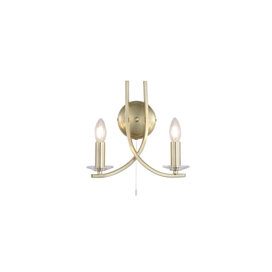 Searchlight - Aplique de pared ASCONA 2xE14/60W/230V